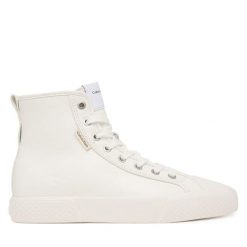 Trampki Calvin Klein. Białe trampki i tenisówki damskie Calvin Klein, bez wzorów, bez zapięcia. Za 409.99 zł.
