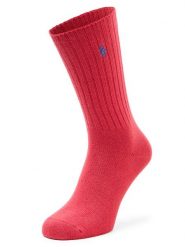 Polo Ralph Lauren Skarpety Mężczyźni drobna dzianina wyrazisty róż, ONE SIZE. Czerwone skarpety męskie Polo Ralph Lauren, bez wzorów, z dzianiny. Za 69.95 zł.