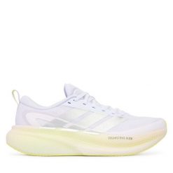 Buty do biegania adidas. Fioletowe obuwie sportowe damskie Adidas, bez wzorów, bez zapięcia, do biegania. Za 569.99 zł.