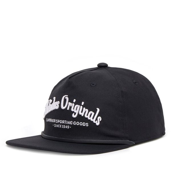 Czapka z daszkiem adidas. Czarne czapki damskie Adidas, bez wzorów. Za 79.99 zł.