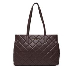 Torebka Valentino. Brązowe shopperki damskie Valentino, bez wzorów, bez dodatków. Za 699.99 zł.