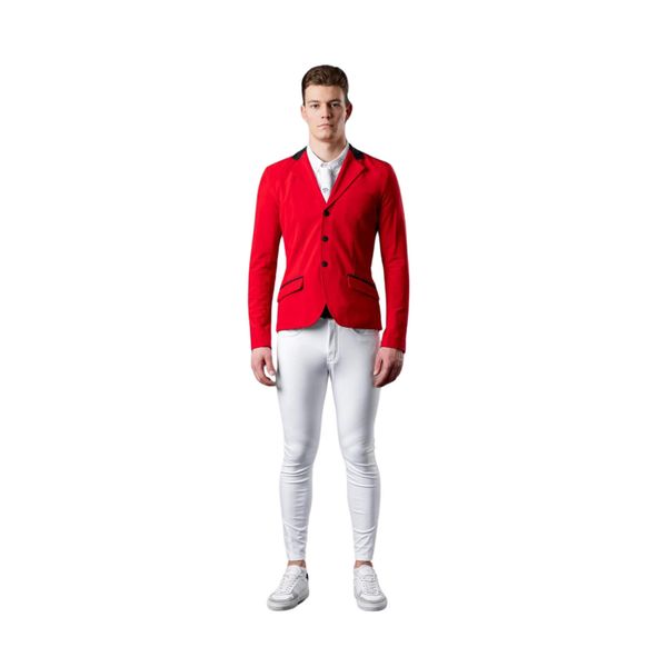 Kurtka konkursowa Catago Nigel. Niebieskie kurtki męskie CATAGO, m, bez wzorów, z dżerseju, eleganckie, bez kaptura. Za 837.50 zł.