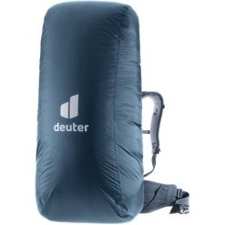 Pokrowiec przeciwdeszczowy na plecak Deuter Rain Cover III - ara. Niebieskie plecaki męskie Deuter, bez wzorów. Za 129.99 zł.
