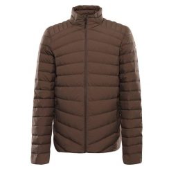 Kurtka męska puchowa Alpine Pro Reter. Czarne kurtki męskie Alpine Pro, m, bez wzorów, z materiału, klasyczne, bez kaptura. Za 499.00 zł.
