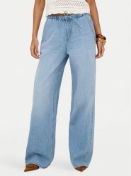 ONLY Jeansy Jay 15363663 Niebieski Wide Leg. Niebieskie jeansy damskie ONLY, bez wzorów, z bawełny. Za 169.99 zł.