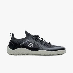 Buty turystyczne damskie Vivobarefoot Primus Trail Knit FG. Czarne obuwie trekkingowe damskie Vivobarefoot, bez zapięcia. Za 690.65 zł.