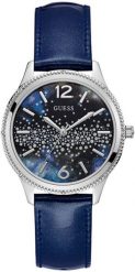 Zegarek Guess Guess W1028L1 zegarek damski srebrny 38 mm. Szare zegarki damskie Guess, srebrne. Za 287.82 zł.