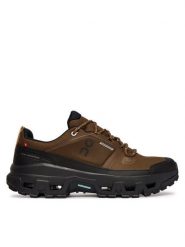 On Trekkingi Cloudrock Low Waterproof 3MF10254228 Brązowy. Brązowe buty zimowe męskie On, bez wzorów, z materiału, bez obcasa, bez zapięcia. Za 859.99 zł.