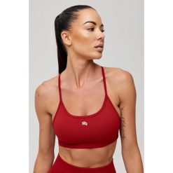 Stanik sportowy bezszwowy Rough Radical Seamless Glow Bra. Czerwone bielizna sportowa damska ROUGH RADICAL, bez wzorów. Za 129.90 zł.