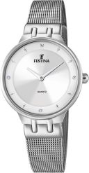 Zegarek Festina Zegarek damski Festina F20597-1 CYRKONIE srebrny. Szare zegarki damskie Festina, srebrne. Za 424.00 zł.