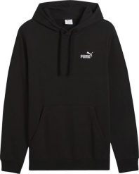 Bluza męska Puma ESS Small No.1 Logo Hoodie TR czarna 682576 01 M. Czarne bluzy męskie Puma, m, bez wzorów, bez kaptura. Za 346.44 zł.
