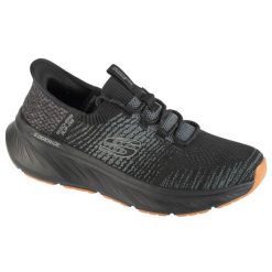 Buty sportowe Sneakersy męskie, Slip-Ins: Edgeride - Raygo. Czarne buty sportowe męskie Skechers, bez wzorów, z materiału, bez zapięcia, trekkingowe. Za 299.99 zł.