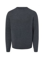 Andrew James sweter z grubej dzianiny z czystego kaszmiru Mężczyźni Kaszmir (100%) szary, S. Szare swetry męskie Andrew James, m, bez wzorów, z dzianiny, bez kołnierzyka, bez ramiączek. Za 1,149.95 zł.