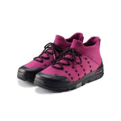 Buty turystyczne damskie wodoodporne Brubeck TREK MERINO. Czerwone obuwie trekkingowe damskie Brubeck, z wełny, bez zapięcia. Za 499.00 zł.