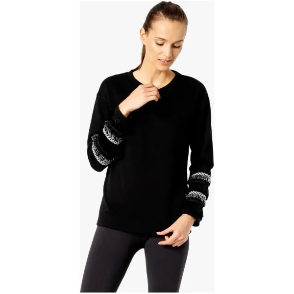 Feewear Bluza Socompa , czarny, rozmiar XS. Czarne bluzy damskie Feewear, s, bez wzorów, z bawełny, bez ramiączek, bez kaptura. W wyprzedaży za 49.99 zł.