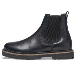 Klapki Birkenstock Highwood Slip On Dorosłych. Czarne klapki męskie Birkenstock, bez wzorów, z gumy, bez zapięcia. Za 815.60 zł.