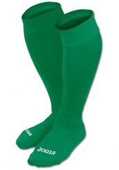 Skarpety getry piłkarskie Joma Socks Classic długie treningowe. Zielone skarpetki damskie Joma, bez wzorów, z elastanu. Za 29.99 zł.