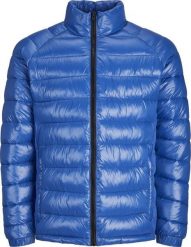 Kurtka męska Jack & Jones Jack & Jones męska kurtka puchowa JCOTRACE LIGHT JACKET STAND COLLAR 12241629 BLUE LOLITE 2XL. Niebieskie kurtki męskie Jack & Jones, m, bez wzorów, z puchu, bez kaptura. Za 269.99 zł.