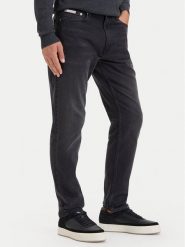 Calvin Klein Jeans Jeansy LV04RF947G Czarny Tapered Fit. Czarne jeansy męskie Calvin Klein Jeans, z bawełny. Za 409.99 zł.
