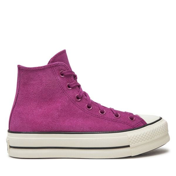 Trampki Converse. Czerwone trampki i tenisówki damskie Converse, bez wzorów, bez zapięcia. Za 252.99 zł.