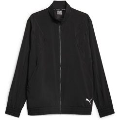 Kurtka męskie Puma Zip up Tracksuit Jacket Fit Woven. Czarne kurtki męskie Puma, l, bez wzorów, z materiału, bez kaptura. Za 290.00 zł.