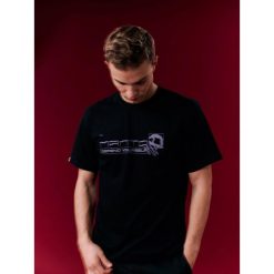 Koszulka sportowa MANTO Claim z krótkim rękawem. Czarne koszulki sportowe damskie Manto, s, bez wzorów, bez ramiączek. Za 109.99 zł.
