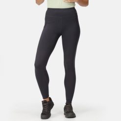 Legginsy turystyczne damskie Holeen II Regatta. Niebieskie legginsy damskie Regatta, bez wzorów, z tkaniny. W wyprzedaży za 74.99 zł.