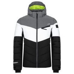 Kurtka narciarska LOAP Orisino męska 3XL — Wodoodporna. Białe kurtki sportowe męskie ELEVN, na zimę, m, bez wzorów, bez kaptura, narciarskie. Za 516.99 zł.