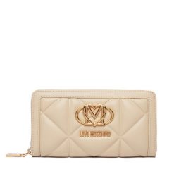 Portfel LOVE MOSCHINO. Brązowe portfele damskie Love Moschino. Za 529.99 zł.