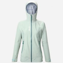 Kurtka trekkingowa damska Millet Seneca GoreTex 3L Jkt active fit wodoodporna. Zielone kurtki sportowe damskie Millet, l, bez wzorów, z gore-texu, bez ramiączek, trekkingowe, gore-tex. Za 1,600.00 zł.