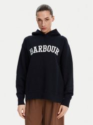 Barbour Bluza Northumberland LOL0592NY73 Granatowy Regular Fit. Niebieskie bluzy damskie Barbour, bez wzorów, z bawełny, bez ramiączek, bez kaptura. Za 409.99 zł.