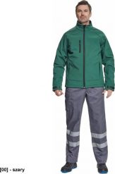 Kurtka męska CERVA CHITRA SOFTSHELL - kurtka - ciemnozielony XS. Zielone kurtki męskie CERVA, m, bez wzorów, z softshellu, bez kaptura. Za 118.76 zł.