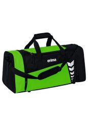 Torba sportowa Erima Six Wings. Czarne torby na ramię męskie Erima, z materiału, na ramię. Za 78.99 zł.