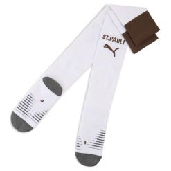 Męskie skarpety FC St. Pauli 25/26 PUMA White Espresso Brown. Białe skarpety męskie Puma, bez wzorów. Za 89.00 zł.