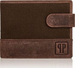 Paolo Peruzzi PORTFEL MĘSKI PAOLO PERUZZI RFID T-03-BR. Portfele męskie Paolo Peruzzi, bez wzorów. Za 84.85 zł.