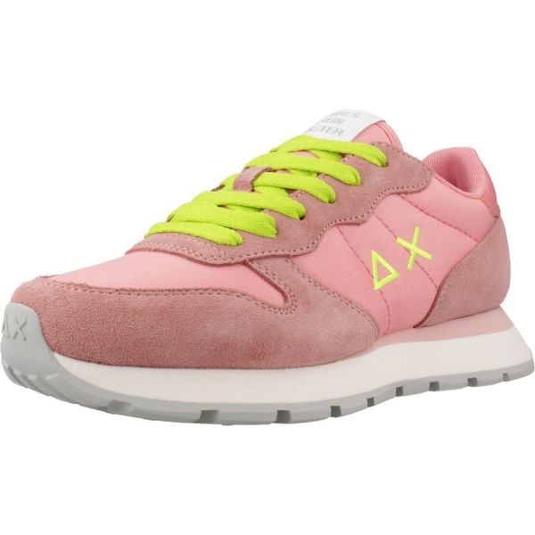 Buty SUN68 ALLY SOLID Rose. Czerwone obuwie trekkingowe damskie SUN68, ze skóry, bez zapięcia. Za 312.99 zł.