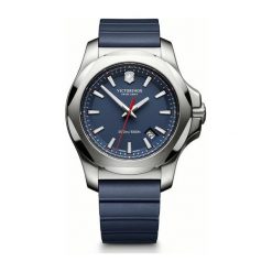 RABAT ZEGAREK VICTORINOX SWISS ARMY 241688.1. Niebieskie zegarki męskie VICTORINOX, bez wzorów, z kauczuku, szklane. W wyprzedaży za 1,460.00 zł.