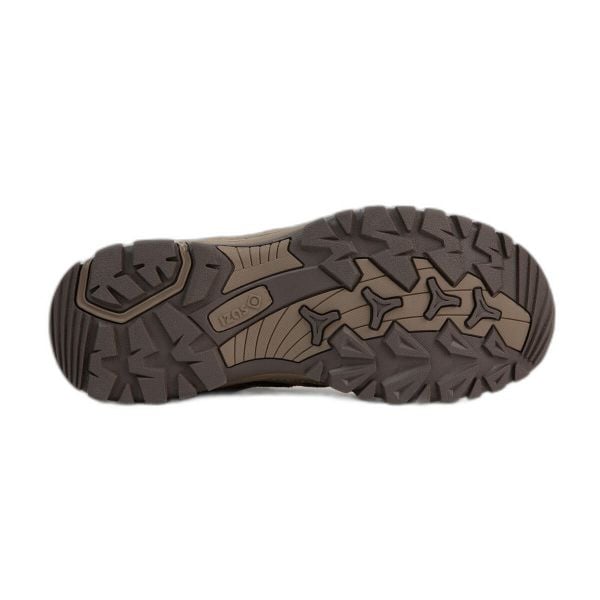 Buty górskie TIMPA LOW Mount-Tex – oddychające i amortyzowane, idealne na przygo. Brązowe obuwie trekkingowe damskie IZAS, z gumy, bez zapięcia. Za 322.99 zł.