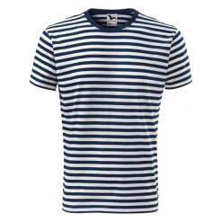 T-shirt Unisex Dla Dorosłych Sailor U. Niebieskie t-shirty damskie ALDER, bez wzorów, sportowe, bez kołnierzyka, bez ramiączek. Za 76.99 zł.