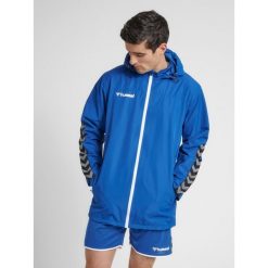 Kurtka Hummel Authenctic All-Weather. Białe kurtki męskie Hummel, l, bez wzorów, sportowe, bez kaptura. Za 167.45 zł.