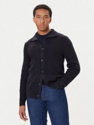 Guess Kardigan M5BR43 Z2ZK2 Granatowy Regular Fit. Niebieskie swetry męskie Guess, m, z aplikacjami, z syntetyku, bez kołnierzyka, bez ramiączek. Za 619.99 zł.