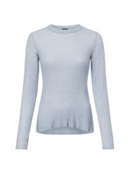 BOSS Orange Sweter - Fennona Kobiety niebieski, M. Niebieskie swetry nierozpinane damskie BOSS Orange, m, bez wzorów, prążkowane, eleganckie, bez kołnierzyka, bez ramiączek. Za 349.95 zł.