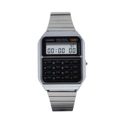 Zegarek Casio. Szare zegarki męskie Casio, bez wzorów, srebrne. Za 309.99 zł.