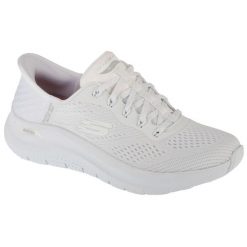 Buty sportowe damskie, Slip-Ins: Arch Fit 2.0 - Easy Chic. Brązowe obuwie sportowe damskie Skechers, bez wzorów, bez zapięcia, trekkingowe. Za 519.99 zł.