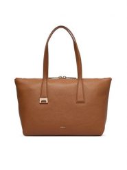 Furla Torebka Olivia M Tote WB01977 HSF000 CN 4557S Brązowy. Brązowe shopperki damskie Furla, bez wzorów, z materiału, bez dodatków. Za 1,529.00 zł.