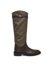 Coccinelle Oficerki Pansy Waxed E4 V63 43 01 01 Khaki. Brązowe kozaki damskie Coccinelle, bez wzorów, ze skóry, bez obcasa, na płaskiej podeszwie, bez zapięcia. Za 1,549.00 zł.