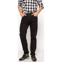 Levi's - Jeansy 501 Original Fit Black. Czarne jeansy męskie Levi's®, z bawełny. W wyprzedaży za 269.90 zł.