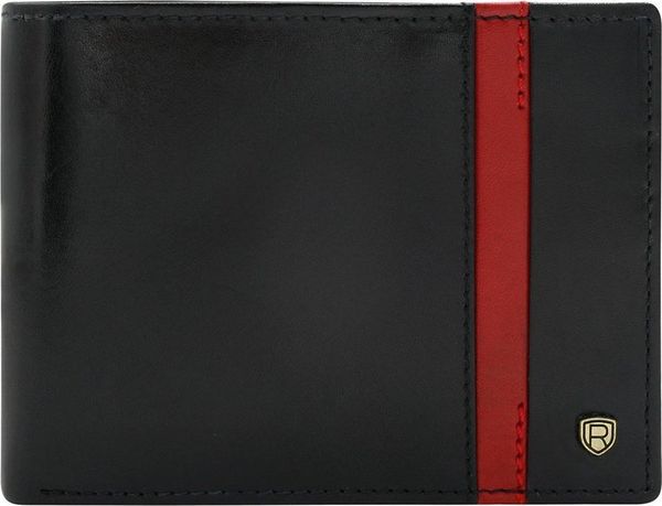 Rovicky Skórzany męski portfel Rovicky N992-RVTP RFID NoSize. Portfele męskie ROVICKY, bez wzorów. Za 146.84 zł.