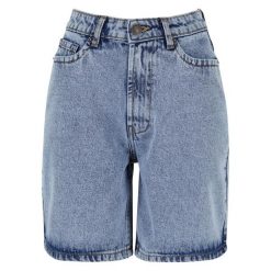 Szorty Damskie/pań 90. Niebieskie szorty damskie Urban Classics, bez wzorów, sportowe. Za 121.99 zł.