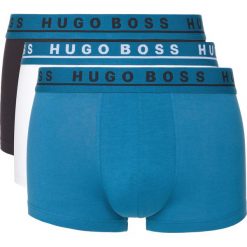 BOSS 3-pack Bokserki Czarny Niebieski Biały. Białe bokserki męskie Boss, bez wzorów, z bawełny. Za 188.95 zł.